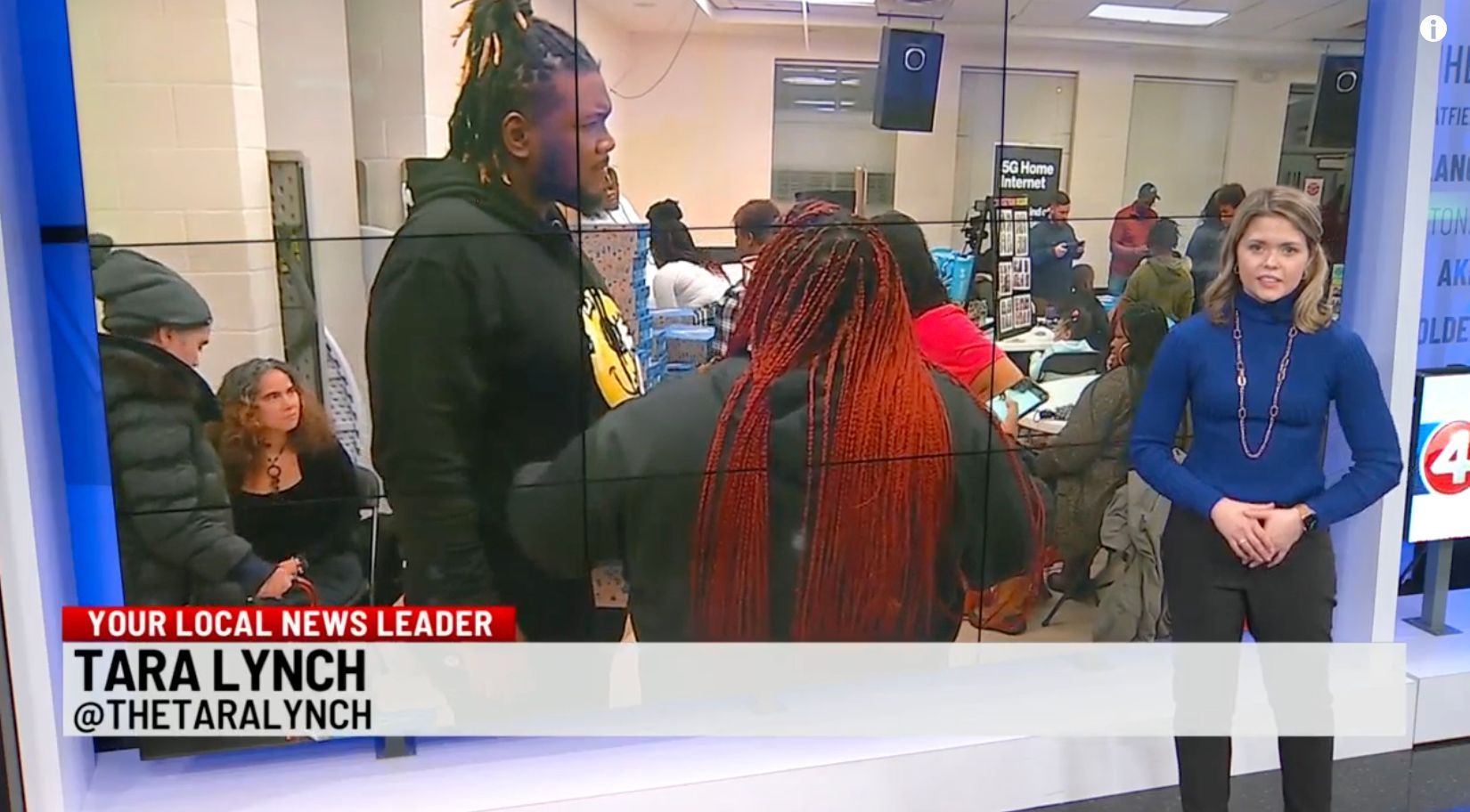 Mark Talley featured in channel 4 news speaking about agents for advocacy