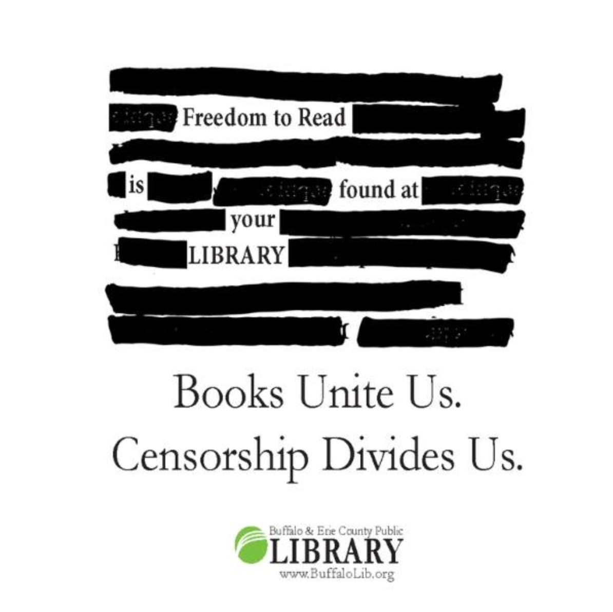 Agents for Advocacy Sponsor logo Erie County Library